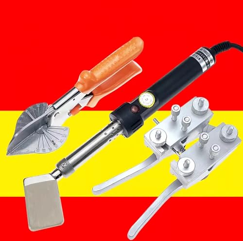 McbeAn PU-Rundriemen-Schweißgerät, 200 W Hochpräziser PU-Riemenschweißer, Lötkolben + Hochpräziser Anschluss + Winkelzange, Temperatureinstellung 150 ℃ ~ 400 ℃, Für Pu-Rohre, Kunststoffstreifen McbeAn PU-Rundriemen-Schweißgerät, 200 W Hochpräziser PU-Riemenschweißer, Lötkolben + Hochpräziser Anschluss + Winkelzange, Temperatureinstellung 150 ℃ ~ 400 ℃, Für Pu-Rohre, Kunststoffstreifen von McbeAn