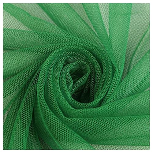 1 Meter Polyester-Netzstoff, 160 cm breit, Braut-Mesh-Schleier-Material, grüner Netzstoff zum Nähen, Basteln 1 Meter Polyester-Netzstoff, 160 cm breit, Braut-Mesh-Schleier-Material, grüner Netzstoff zum Nähen, Basteln von Mcoser