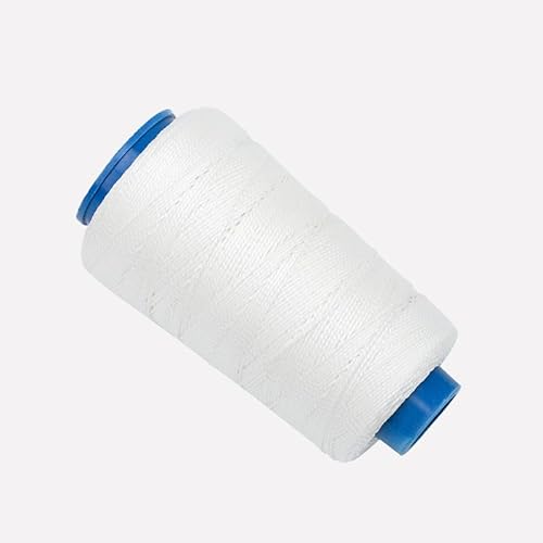 300 m starkes, gebundenes Nylon-Nähgarn, 0,68 mm breit, weißes Nylon-Polstergarn für Nähprojekte, Drachenschuhherstellung 300 m starkes, gebundenes Nylon-Nähgarn, 0,68 mm breit, weißes Nylon-Polstergarn für Nähprojekte, Drachenschuhherstellung von Mcoser