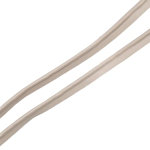 5 m x 1 cm Kunstleder-Paspelkordel zum Nähen, Aprikosenleder, Biasband, Paspelband zum Einfassen von Kanten von Mcoser
