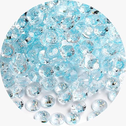 Glitzer-Strasssteine mit flacher Rückseite, 6 mm, rund, Kunstharz, für Nagelkunst, Basteln, 1000 Stück Glitzer-Strasssteine mit flacher Rückseite, 6 mm, rund, Kunstharz, für Nagelkunst, Basteln, 1000 Stück von Mcoser