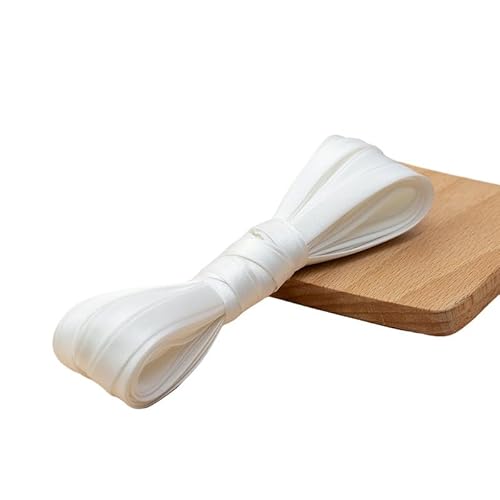 Satin-Paspelband zum Nähen, 1 cm breit, Satin-Paspelband zum Trimmen, 10 m, Weiß Satin-Paspelband zum Nähen, 1 cm breit, Satin-Paspelband zum Trimmen, 10 m, Weiß von Mcoser