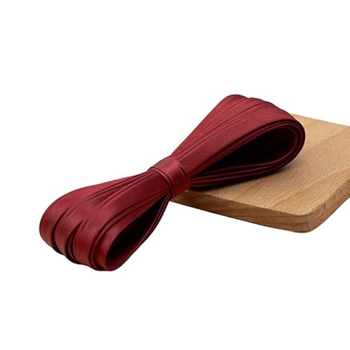 Satin-Paspelband zum Nähen, 1 cm breit, Satin-Paspelband zum Trimmen, Rot, 10 m Satin-Paspelband zum Nähen, 1 cm breit, Satin-Paspelband zum Trimmen, Rot, 10 m von Mcoser