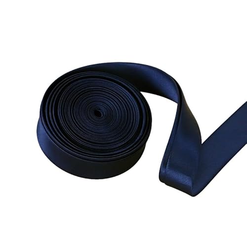 Satin-Paspelband zum Nähen, 2 cm breit, 5 m, dunkelblau Satin-Paspelband zum Nähen, 2 cm breit, 5 m, dunkelblau von Mcoser
