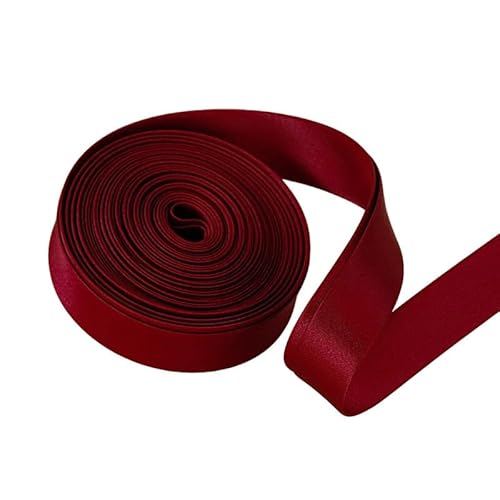 Satin-Paspelband zum Nähen, 2 cm breit, Satin-Paspelband zum Trimmen, 5 m, Rot Satin-Paspelband zum Nähen, 2 cm breit, Satin-Paspelband zum Trimmen, 5 m, Rot von Mcoser