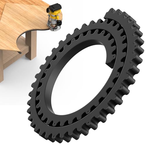 Mdkave Flexible Oberfräsenkantenführung, professionelle Oberfräs-Vorlagen für Holzbearbeitungszubehör, flexible Kurvenführung für präzise Fadenränder, Kurven- und Bogenwinkelpositionierung (Schwarz Mdkave Flexible Oberfräsenkantenführung, professionelle Oberfräs-Vorlagen für Holzbearbeitungszubehör, flexible Kurvenführung für präzise Fadenränder, Kurven- und Bogenwinkelpositionierung (Schwarz von Mdkave