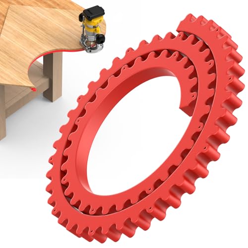 Mdkave Flexible Oberfräsenkantenführung, professionelle Oberfräs-Vorlagen für Holzbearbeitungszubehör, flexible Kurvenführung für präzise Fadenränder, Kurven- und Bogenwinkelpositionierung (rot, 99 cm Mdkave Flexible Oberfräsenkantenführung, professionelle Oberfräs-Vorlagen für Holzbearbeitungszubehör, flexible Kurvenführung für präzise Fadenränder, Kurven- und Bogenwinkelpositionierung (rot, 99 cm von Mdkave