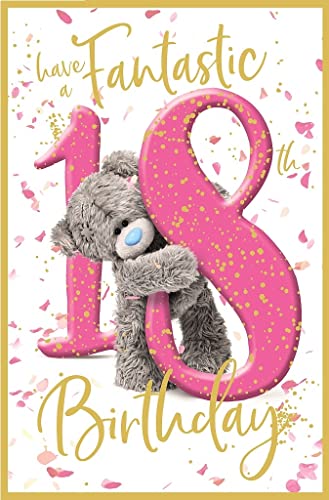 Geburtstagskarte zum 18. Geburtstag, Motiv ''Me To You'', Karte von Me To You Bear