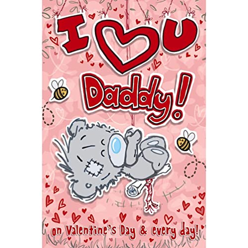 Me To You Bear Valentinstagskarte mit Aufschrift Daddy My Dinky Bear von Me To You Bear