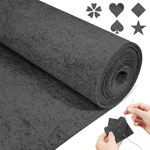Filz Meterware Filzrolle 3mm, Filzstoff Bastelfilz, Filzmatte, Filz zum Basteln, Schwarzgrau, 30 X 250 cm Filz Meterware Filzrolle 3mm, Filzstoff Bastelfilz, Filzmatte, Filz zum Basteln, Schwarzgrau, 30 X 250 cm von MeYuxg