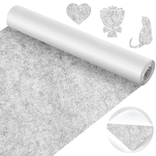 MeYuxg Hellgraue Filzrolle, Filzgleiter Selbstklebend 40 x 220 cm, Multifunktionale Filzunterlage, für Möbelbeine, Fotorahmenpolsterung, Kunsthandwerk, 1 mm Dicke MeYuxg Hellgraue Filzrolle, Filzgleiter Selbstklebend 40 x 220 cm, Multifunktionale Filzunterlage, für Möbelbeine, Fotorahmenpolsterung, Kunsthandwerk, 1 mm Dicke von MeYuxg