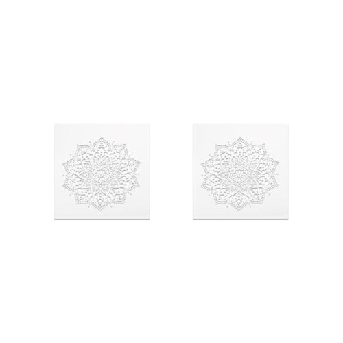 2er-Set Malschablonen – Sparen Sie Zeit und Ärger mit DIY-Set A3 Poster Druck Harz Poster Drucke Mandala Metall einschließlich Holz, 1-50 x 50 cm 2er-Set Malschablonen – Sparen Sie Zeit und Ärger mit DIY-Set A3 Poster Druck Harz Poster Drucke Mandala Metall einschließlich Holz, 1-50 x 50 cm von Mealoodiousmusea