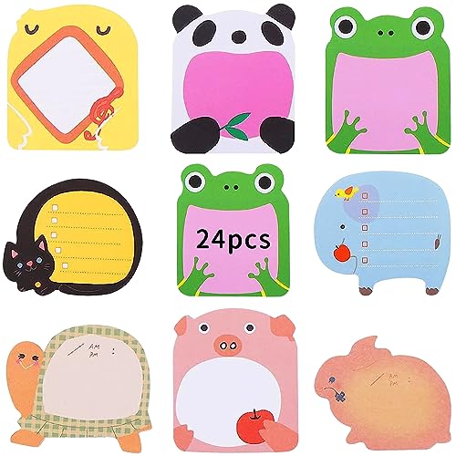 24 Pack Kleine Blöcke für Kinder,480 Blatt Haftnotizen Tiere,Haftnotizen Kinder,Büronotizen für Büro,Schule,Kleine Geschenke für Schüler,Kinder Mitgebsel 24 Pack Kleine Blöcke für Kinder,480 Blatt Haftnotizen Tiere,Haftnotizen Kinder,Büronotizen für Büro,Schule,Kleine Geschenke für Schüler,Kinder Mitgebsel von Meanju