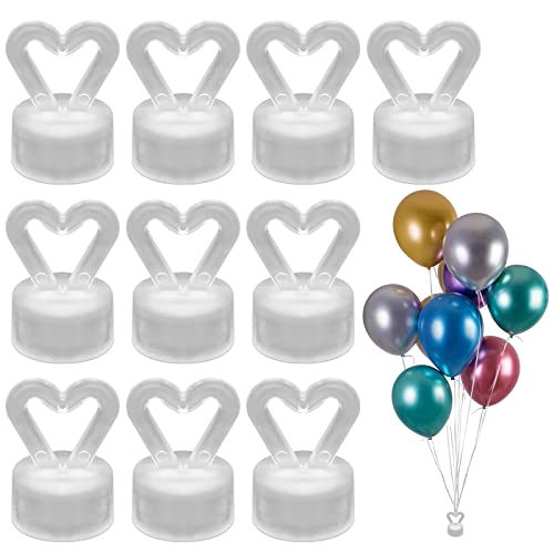 10 Stück Ballongewicht für Helium, Luftballon Beschwerer, Ballon Gewichte, Luftballons Gewichte Kunststoff, Kegel für Hochzeit Geburtstag Party Dekoration von Meanju