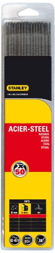 Stanley 460816 Stahl Elektrode Durchmesser 1,6 mm 50 Stück von Mecafer