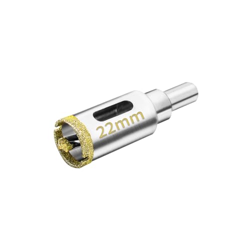 Meccion Diamant Lochsäge mit Zentrierbohrer 22mm Professionellen Diamant Kernlochbohrer für Glas, Fliesen, Porzellan, Keramik, Quarzit, Marmor Meccion Diamant Lochsäge mit Zentrierbohrer 22mm Professionellen Diamant Kernlochbohrer für Glas, Fliesen, Porzellan, Keramik, Quarzit, Marmor von Meccion