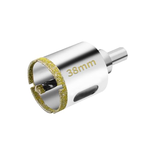 Meccion Diamant Lochsäge mit Zentrierbohrer 38mm Professionellen Diamant Kernlochbohrer für Glas, Fliesen, Porzellan, Keramik, Quarzit, Marmor Meccion Diamant Lochsäge mit Zentrierbohrer 38mm Professionellen Diamant Kernlochbohrer für Glas, Fliesen, Porzellan, Keramik, Quarzit, Marmor von Meccion