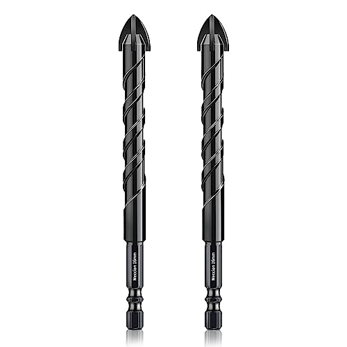 Meccion Fliesenbohrer 2tlg. 16mm Glasbohrer Professionell Kreuz Wolframkarbid Bohrer für Fliesen, Keramik, Mauerwerk, Glas, Kunststoff, Holz, Porzellan, Weichmetall Meccion Fliesenbohrer 2tlg. 16mm Glasbohrer Professionell Kreuz Wolframkarbid Bohrer für Fliesen, Keramik, Mauerwerk, Glas, Kunststoff, Holz, Porzellan, Weichmetall von Meccion