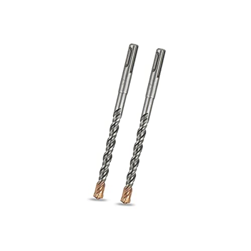 Meccion SDS Plus Hammerbohrer 10mm x 160mm x 2pcs, Professionell Betonbohrer mit 4 Hartmetall Schneiden, Ideal zum Bohren in Stein, Beton, Naturstein, Ziegelmauer Meccion SDS Plus Hammerbohrer 10mm x 160mm x 2pcs, Professionell Betonbohrer mit 4 Hartmetall Schneiden, Ideal zum Bohren in Stein, Beton, Naturstein, Ziegelmauer von Meccion