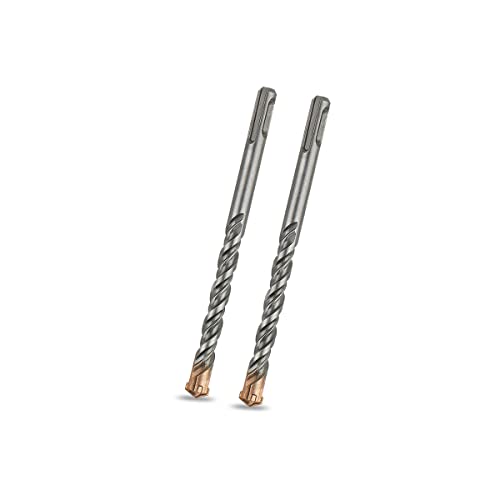 Meccion SDS Plus Hammerbohrer 12mm x 160mm x 2pcs Professionell Betonbohrer mit 4 Hartmetall Schneiden, Ideal zum Bohren in Stein, Beton, Naturstein, Ziegelmauer Meccion SDS Plus Hammerbohrer 12mm x 160mm x 2pcs Professionell Betonbohrer mit 4 Hartmetall Schneiden, Ideal zum Bohren in Stein, Beton, Naturstein, Ziegelmauer von Meccion