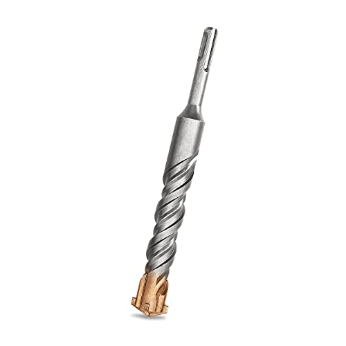 Meccion SDS Plus Hammerbohrer 25mm x 200mm, Professionell Betonbohrer mit 4 Hartmetall Schneiden, Ideal zum Bohren in Stein, Beton, Naturstein, Ziegelmauer Meccion SDS Plus Hammerbohrer 25mm x 200mm, Professionell Betonbohrer mit 4 Hartmetall Schneiden, Ideal zum Bohren in Stein, Beton, Naturstein, Ziegelmauer von Meccion
