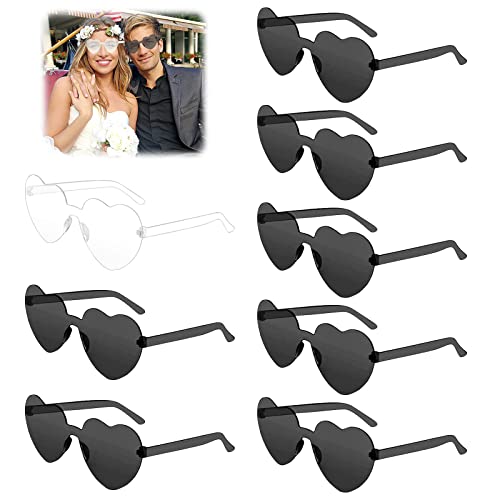 Herz Sonnenbrille, 8 Stück Herzbrille, Sonnenbrille Herzform, Partybrillen, Sonnenbrille Herz, Herz Sonnenbrille, Lustige Brille Herzbrillen Foto Requisiten für Hochzeiten Valentinstag Maskerade Herz Sonnenbrille, 8 Stück Herzbrille, Sonnenbrille Herzform, Partybrillen, Sonnenbrille Herz, Herz Sonnenbrille, Lustige Brille Herzbrillen Foto Requisiten für Hochzeiten Valentinstag Maskerade von Mecctuck