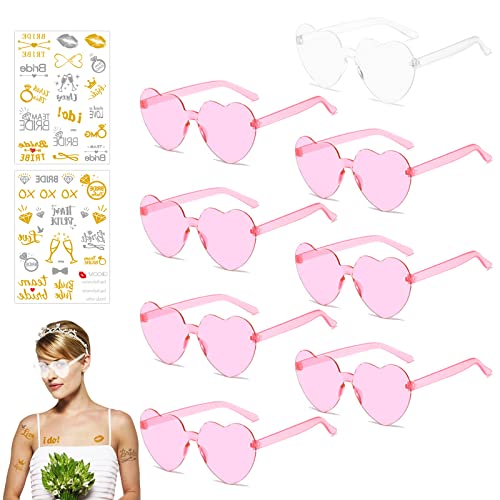 Herz Sonnenbrille, 8 Stück Herzbrille, Sonnenbrille Herzform, Partybrillen mit 2 Aufkleber, Herz Sonnenbrille, Lustige Herz Brille Foto Requisiten für Hochzeiten Valentinstag Maskerade Strand Party Herz Sonnenbrille, 8 Stück Herzbrille, Sonnenbrille Herzform, Partybrillen mit 2 Aufkleber, Herz Sonnenbrille, Lustige Herz Brille Foto Requisiten für Hochzeiten Valentinstag Maskerade Strand Party von Mecctuck