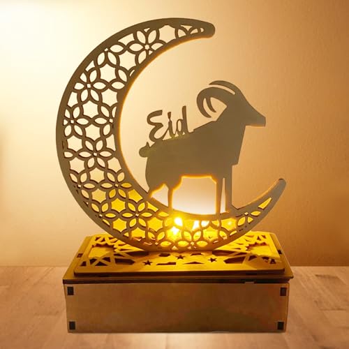 Mecctuck Ramadan Deko, Ramadan Deko Laterne, Ramadan Dekoration, Islamische Deko, Ramadan Geschenke, Ramadan Lampe, Ramadan Mubarak Dekoration, Ramadan Laterne für Schlafzimmer Tisch Deko Geschenke von Mecctuck