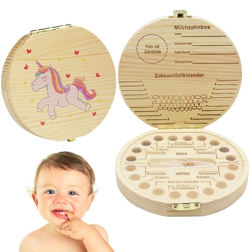 Zahnbox Holz, Zahndose, Milchzahndose, Zahnschachtel, Milchzahnbox, Zahndose Milchzähne Jungen Mädchen, Zahnbox für Milchzähne, Milchzahndose Jungen Mädchen, Baby Geschenke zur Geburt Mädchen Junge Zahnbox Holz, Zahndose, Milchzahndose, Zahnschachtel, Milchzahnbox, Zahndose Milchzähne Jungen Mädchen, Zahnbox für Milchzähne, Milchzahndose Jungen Mädchen, Baby Geschenke zur Geburt Mädchen Junge von Mecctuck