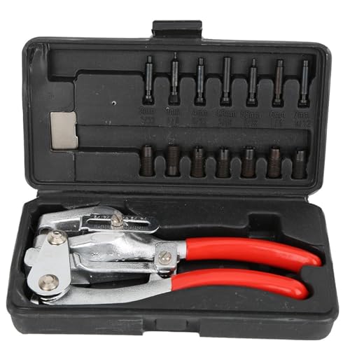 Mechkit Hand -Held Power Punch Kit Edelstahl Eisen Plastik -Loch -Loch -Zange Mechkit Hand -Held Power Punch Kit Edelstahl Eisen Plastik -Loch -Loch -Zange von MechKit