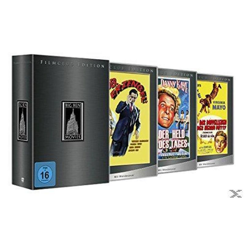 Der Erzengel, Das Doppelleben Des Herrn Mitty, Der Held Des Tages Dvd-Box (DVD) von Media Target Distribution GmbH
