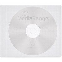 MediaRange 1er CD-/DVD-Hüllen selbstklebend transparent, 50 St. von MediaRange