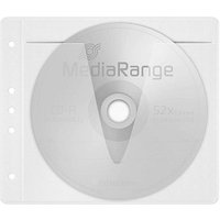 MediaRange 2er CD-/DVD-Hüllen abheftbar weiß, 50 St. von MediaRange