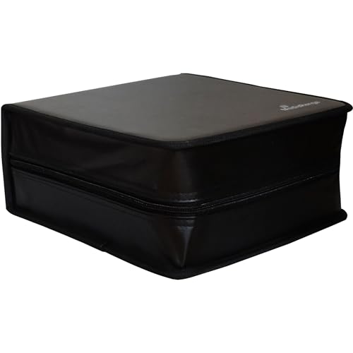 MediaRange Archivierungsmappe (für 400 Discs, Kunstleder) schwarz von MediaRange