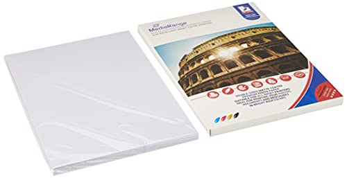MediaRange DIN A4 Fotopapier für Tintenstrahldrucker, beidseitig matt, 200g, 50 Blatt von MediaRange