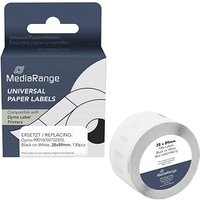 MediaRange Etikettenrollen für Etikettendrucker ersetzt Dymo 99010/S0722370 weiß, 28,0 x 89,0 mm, 1 x 130 Etiketten MediaRange Etikettenrollen für Etikettendrucker ersetzt Dymo 99010/S0722370 weiß, 28,0 x 89,0 mm, 1 x 130 Etiketten von MediaRange