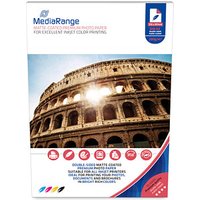 MediaRange Fotopapier MRINK102 DIN A4 matt 200 g/qm 50 Blatt von MediaRange