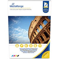 MediaRange Fotopapier MRINK107 DIN A4 hochglänzend 135 g/qm 100 Blatt von MediaRange