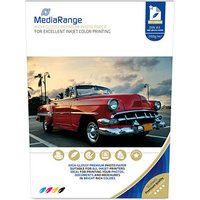 MediaRange Fotopapier MRINK109 DIN A3 hochglänzend 200 g/qm 50 Blatt von MediaRange