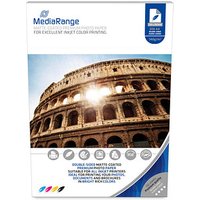 MediaRange Fotopapier MRINK111 DIN A4 matt 140 g/qm 100 Blatt MediaRange Fotopapier MRINK111 DIN A4 matt 140 g/qm 100 Blatt von MediaRange
