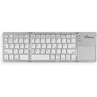 MediaRange MROS133 Tastatur kabellos silber von MediaRange