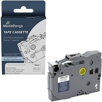 MediaRange Schriftband MRBTZ231S, 12 mm schwarz auf weiß MediaRange Schriftband MRBTZ231S, 12 mm schwarz auf weiß von MediaRange