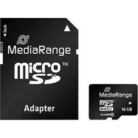 MediaRange Speicherkarte micro SDHC 16 GB von MediaRange