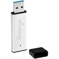 MediaRange USB-Stick MR1903 silber, schwarz 256 GB von MediaRange