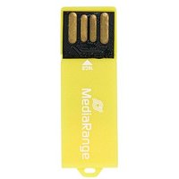MediaRange USB-Stick PAPER-CLIP gelb 16 GB von MediaRange