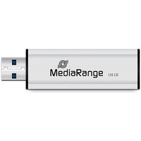 MediaRange USB-Stick schwarz, silber 128 GB von MediaRange