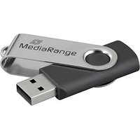 MediaRange USB-Stick schwarz, silber 128 GB von MediaRange