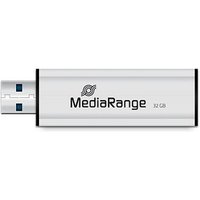 MediaRange USB-Stick schwarz, silber 32 GB von MediaRange