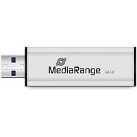 MediaRange USB-Stick schwarz, silber 64 GB von MediaRange