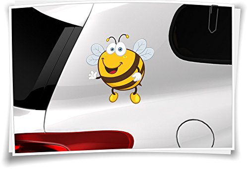 Medianlux Autoaufkleber Sticker Kinder Aufkleber Tierchen Baby Biene von Medianlux